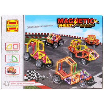 Магнитный конструктор LT3002, 58 деталей